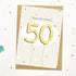50th Birthday Card - Scribble & Print Co_Just Makers
