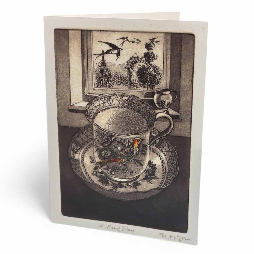 A New Day Greeting Card - Moira McTague - Just Makers Moira McTague