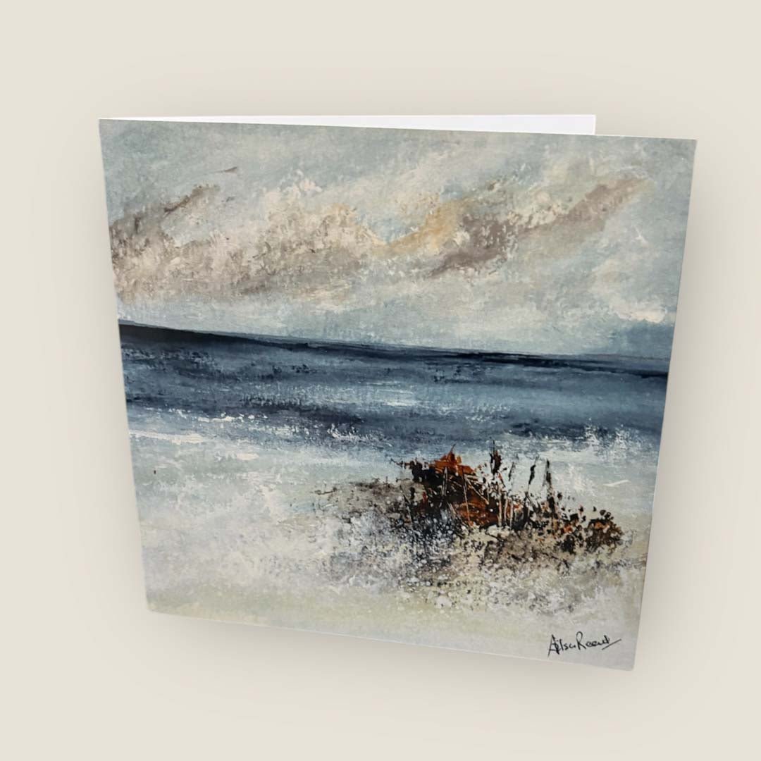 A Quiet Place Greeting Card - Ailsa Read - Just Makers Ailsa Read Fine Art Painter
