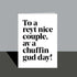 A Reyt Nice Couple Wedding Card - JAM Artworks_Just Makers