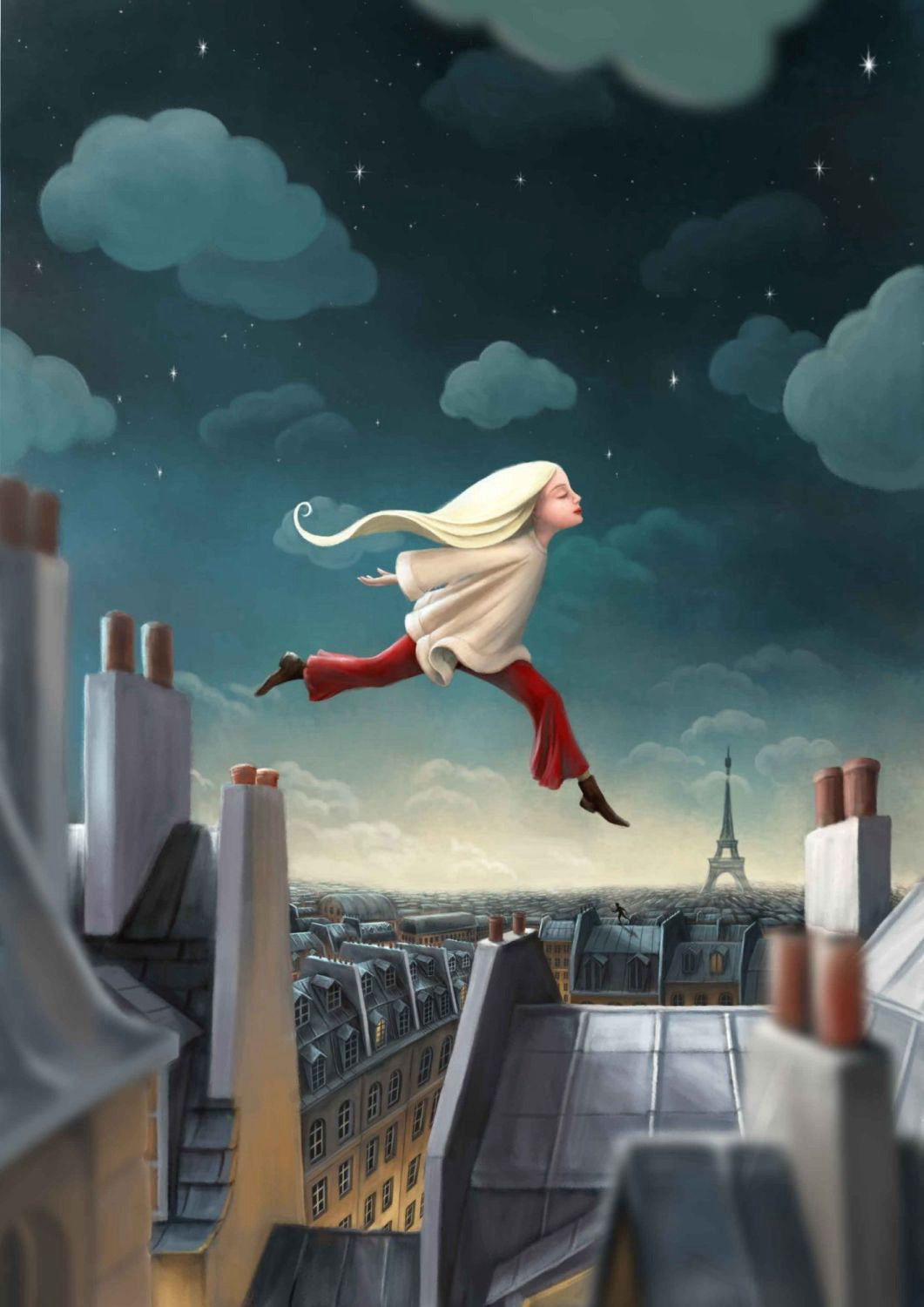 A Run in the Clouds Demelsa Haughton Print_Just Makers