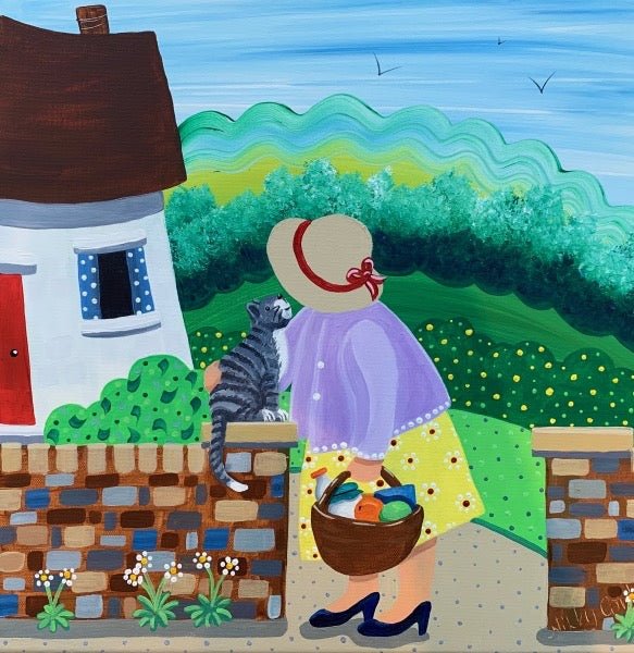 A Warm Welcome Home Greeting Card - Nikky Corker - Just Makers Nikky Corker