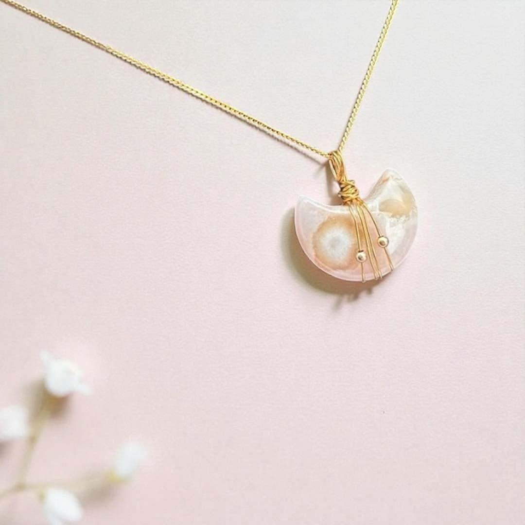 Agate Necklace - Hart, Body and Soul - Just Makers Hart, Body and Soul