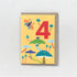 Age 4 birthday card by Maggie Magoo Designs_Just Makers