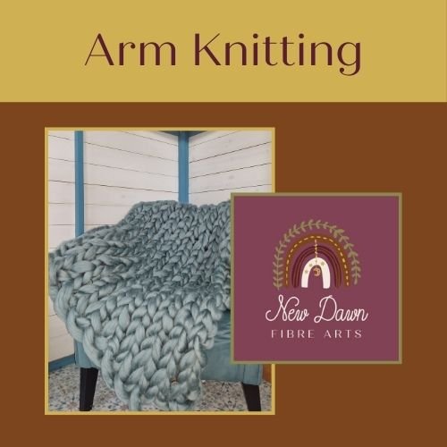 Arm Knitting Workshop - Just Makers Workshop