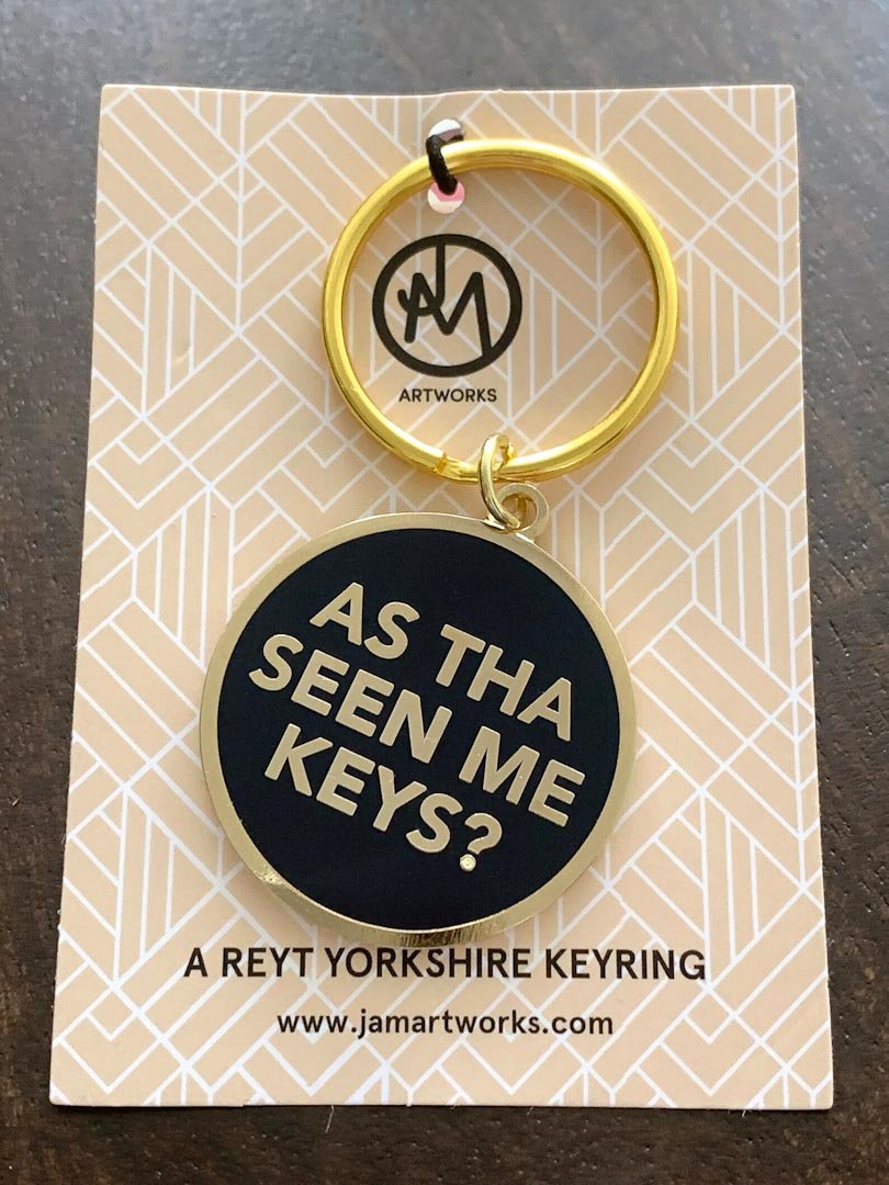 As Tha Seen Me Keys? Keyring - JAM Artworks - Just Makers JAM Artworks