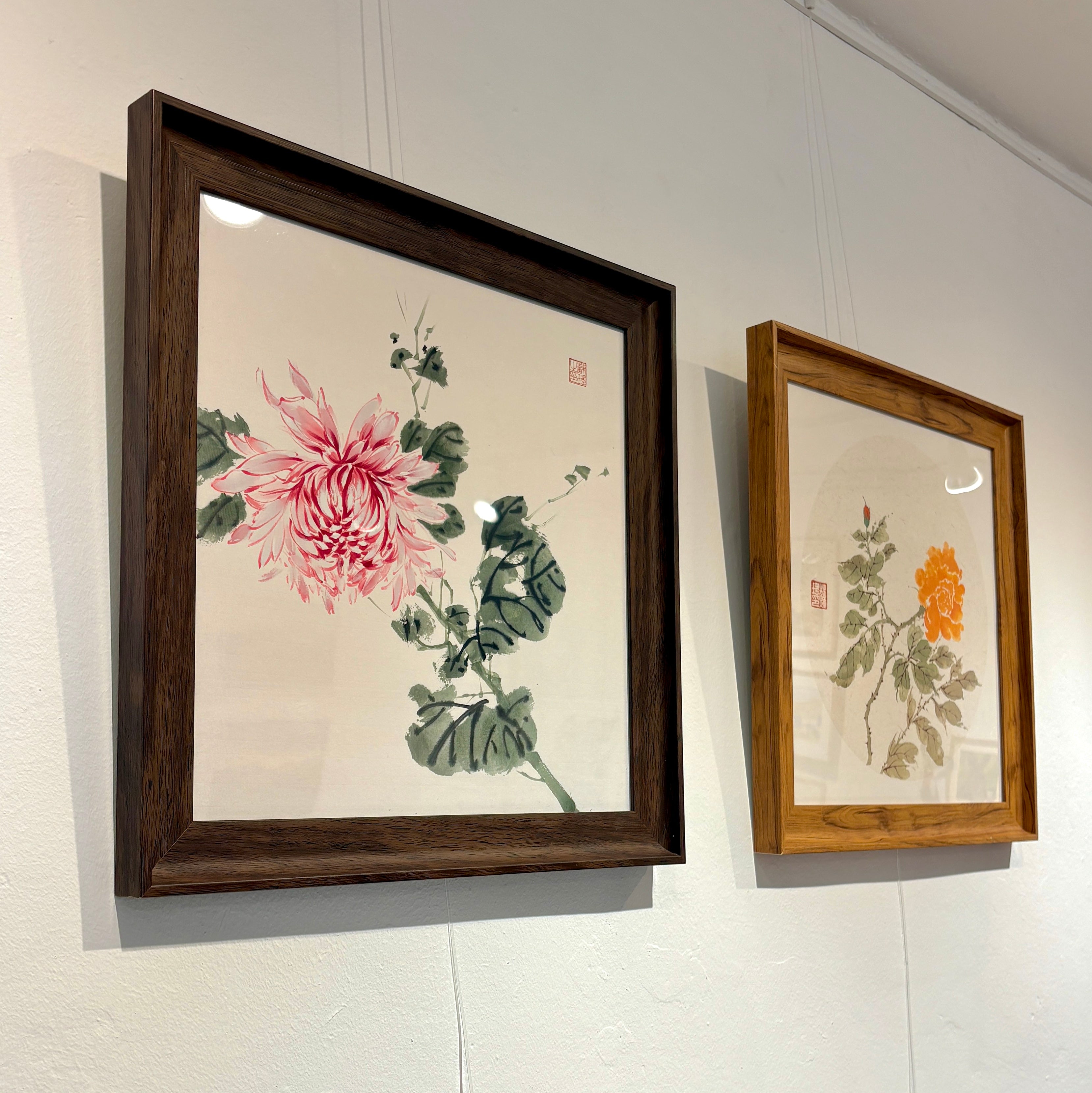 Autumn Meditation Framed Original Painting - Su Yao_Just Makers