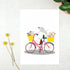 Biking with the Gang A4 Print - Sarah Westwood Illustrator_Just Makers