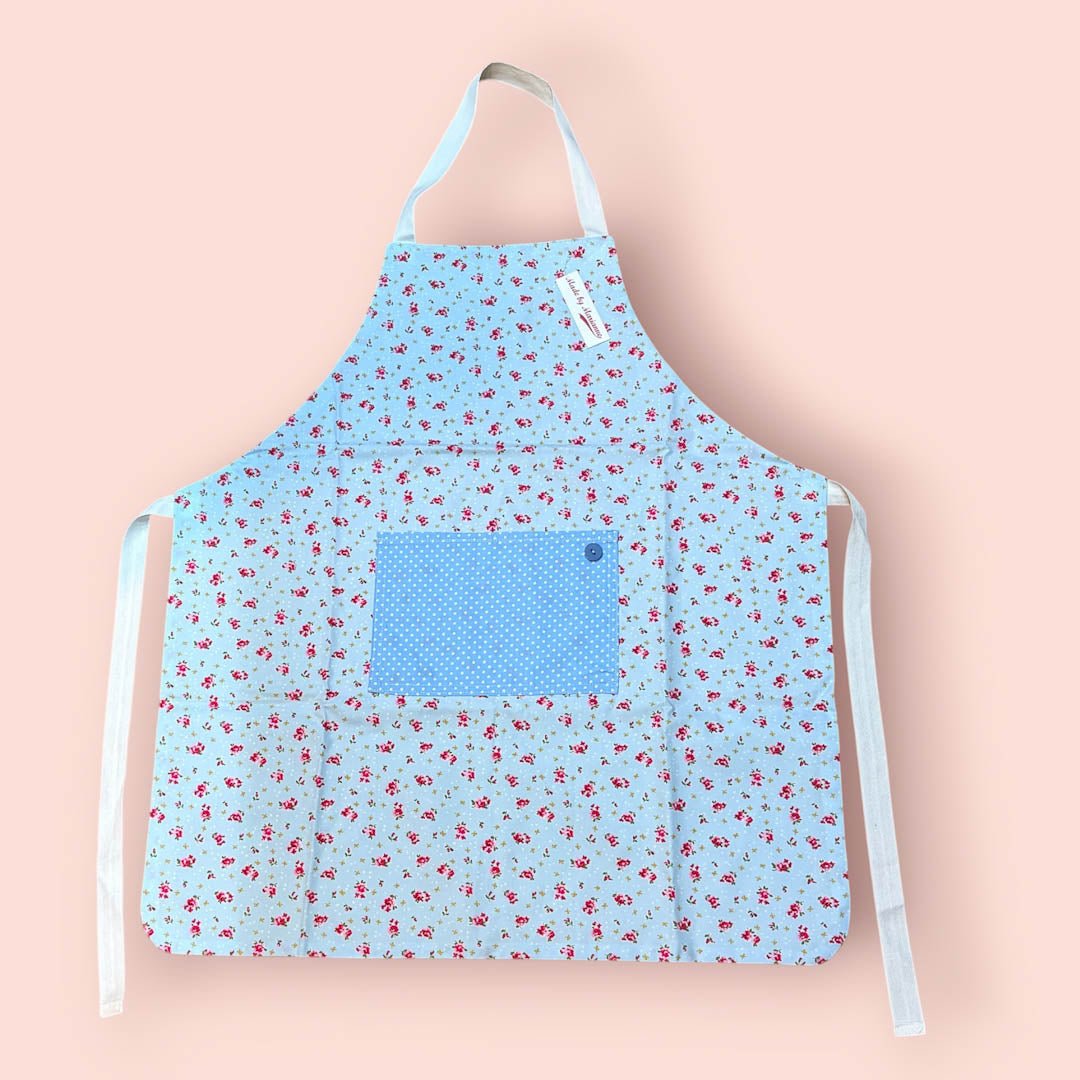 Matching Adult and Child Floral Apron Set - Made by Marianne - Just Makers Made by Marianne