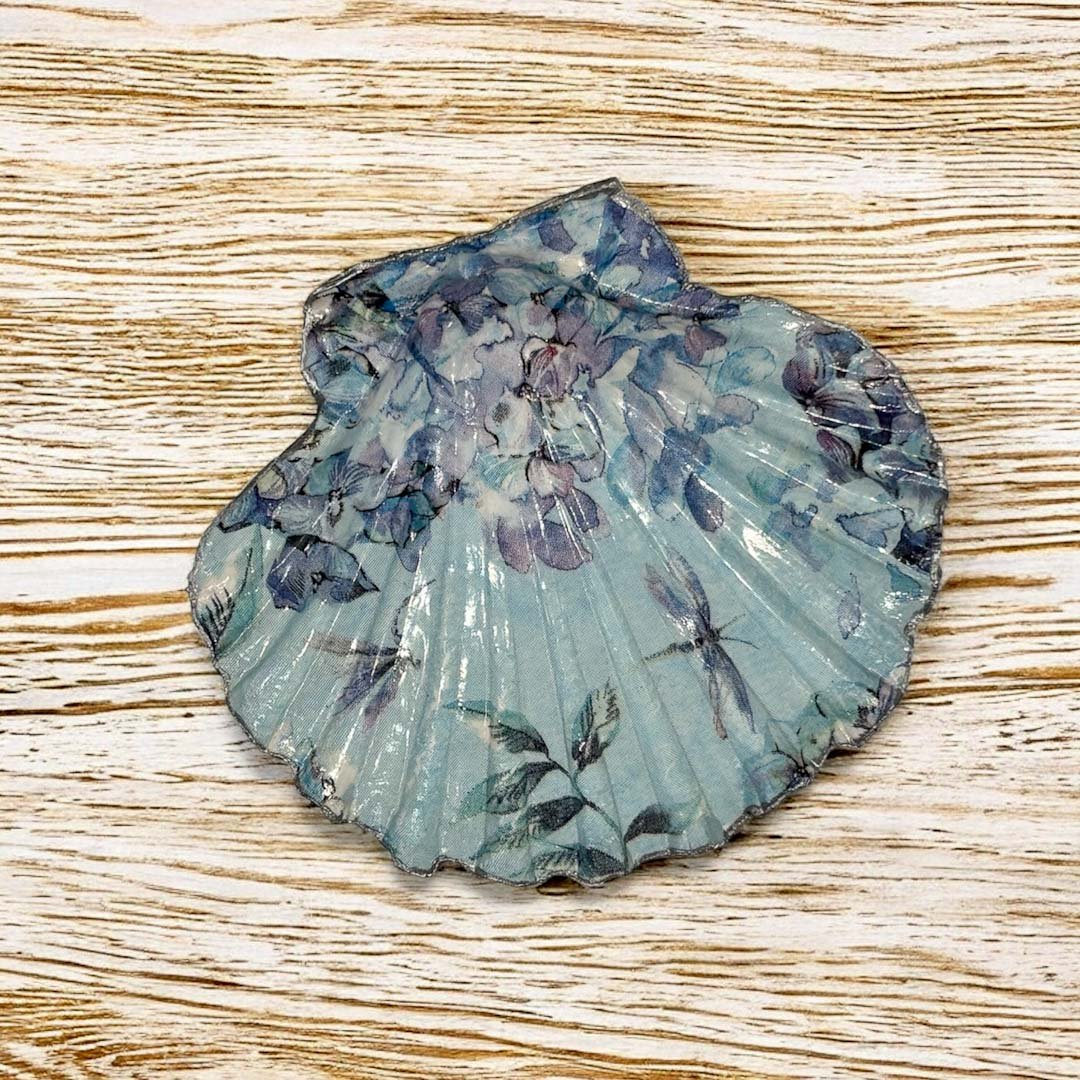 Blue Dragonfly Large Shell - Sarah Tustin - Just Makers Sarah Tustin