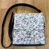 Blue Floral Print Kimono Silk Handbag - Amanda Scott_Just Makers