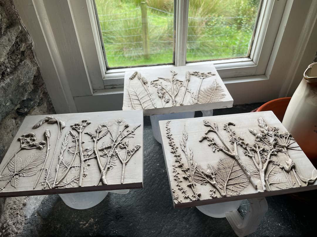 Botanical Bas Relief Plaque Workshop 3_Just Makers