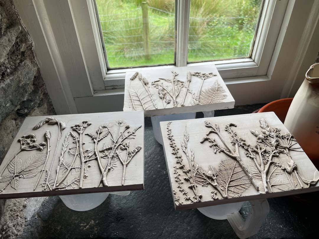 Botanical Bas Relief Plaque Workshop - Just Makers Workshop