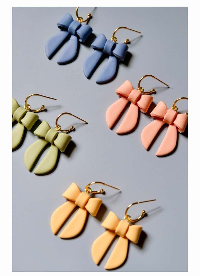 Bow Dangles - CH Handmade - Just Makers CH Handmade