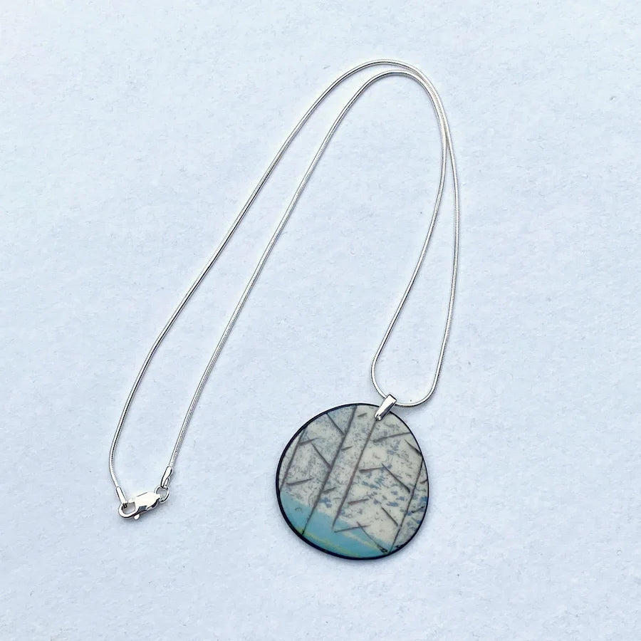 Briar Porcelain Necklace - Karen Howarth Ceramics_Just Makers