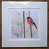 Bullfinch and Seedheads large print by Ubellifer_Just Makers