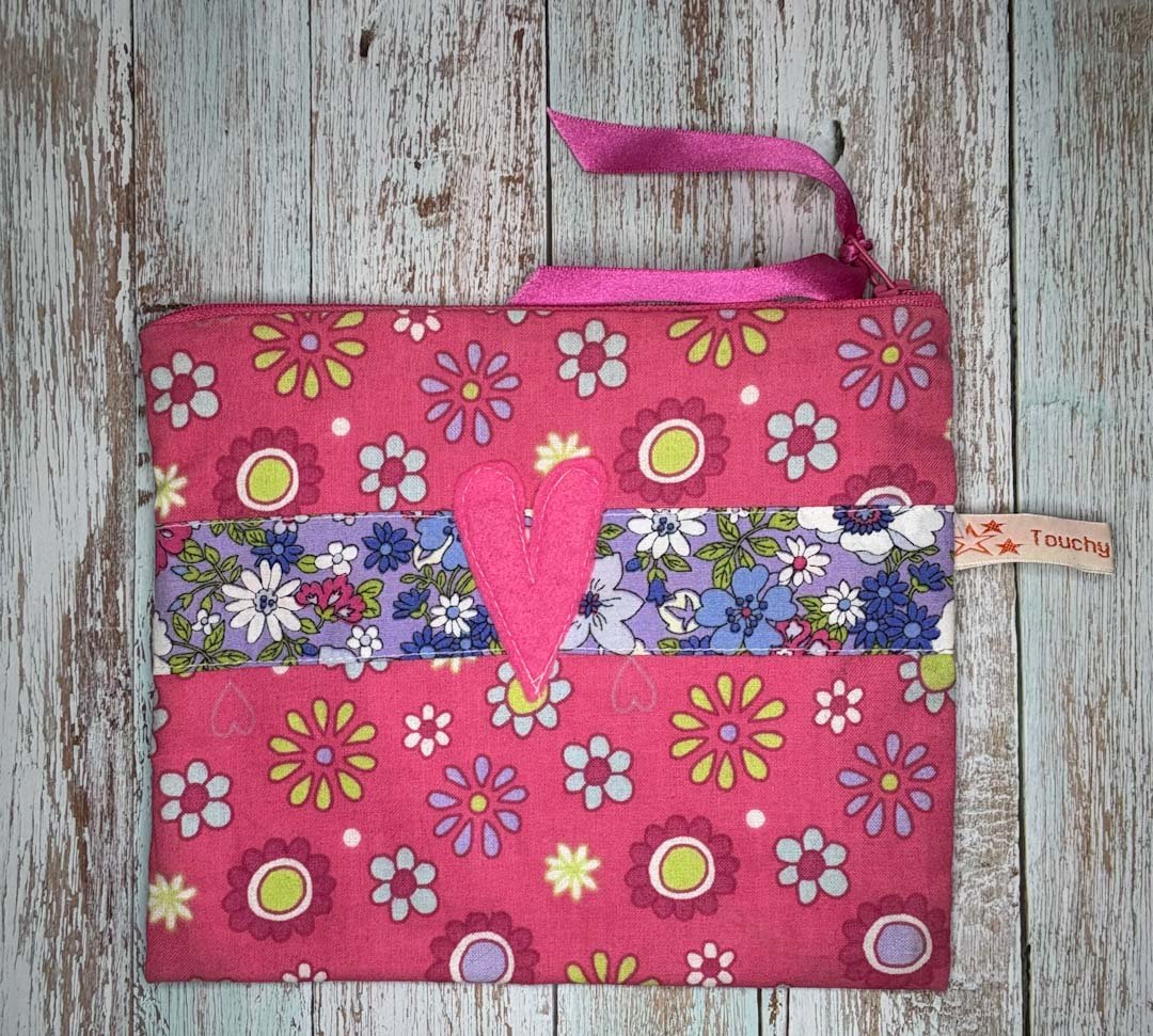 Calories Schmalories Purse - Touchy Feely Textiles - Just Makers Touchy Feely Textiles