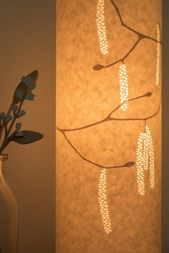 Hazel Catkins Tall Table Lamp - Hannah Nunn - Just Makers Hannah Nunn