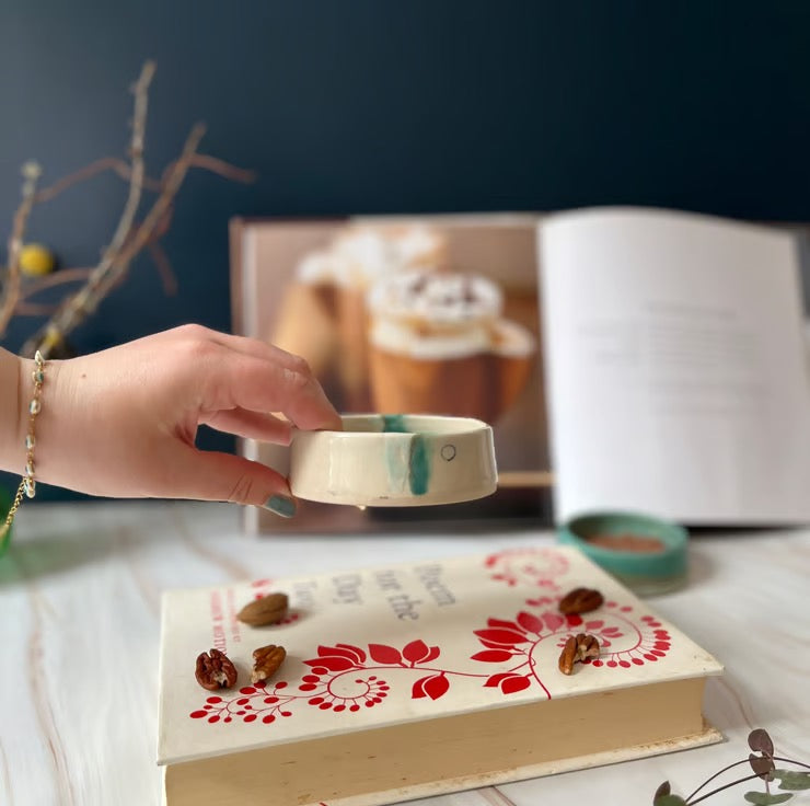 Ceramic Dip Bowl - Seascape - Lorna Gilbert_Just Makers