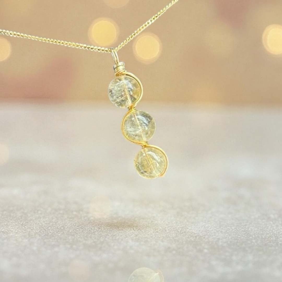 Citrine Necklace - Hart, Body and Soul - Just Makers Hart, Body and Soul