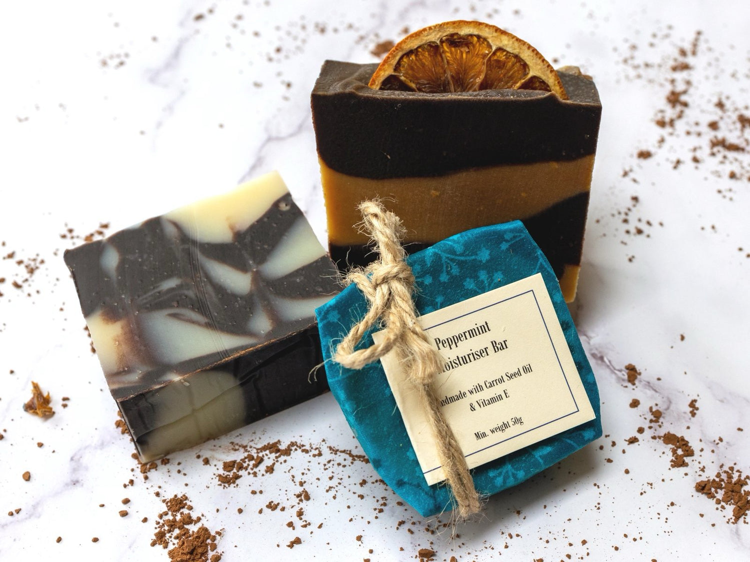 Cocoa Gift Set - Wharfedale Soaps_Just Makers