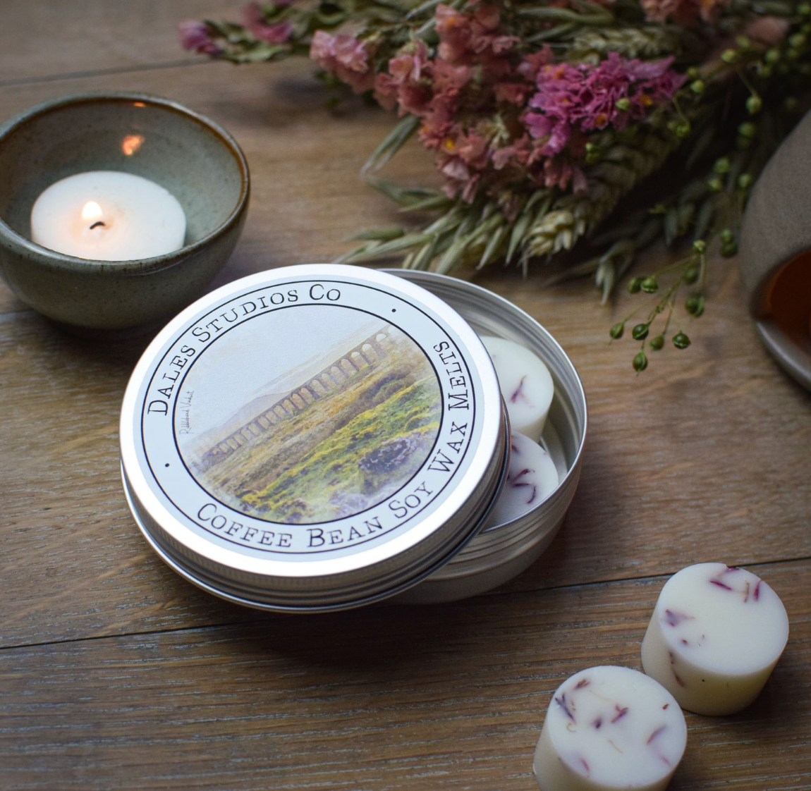 Coffee Bean Natural Soy Wax Melts - Dales Studios Co_Just Makers