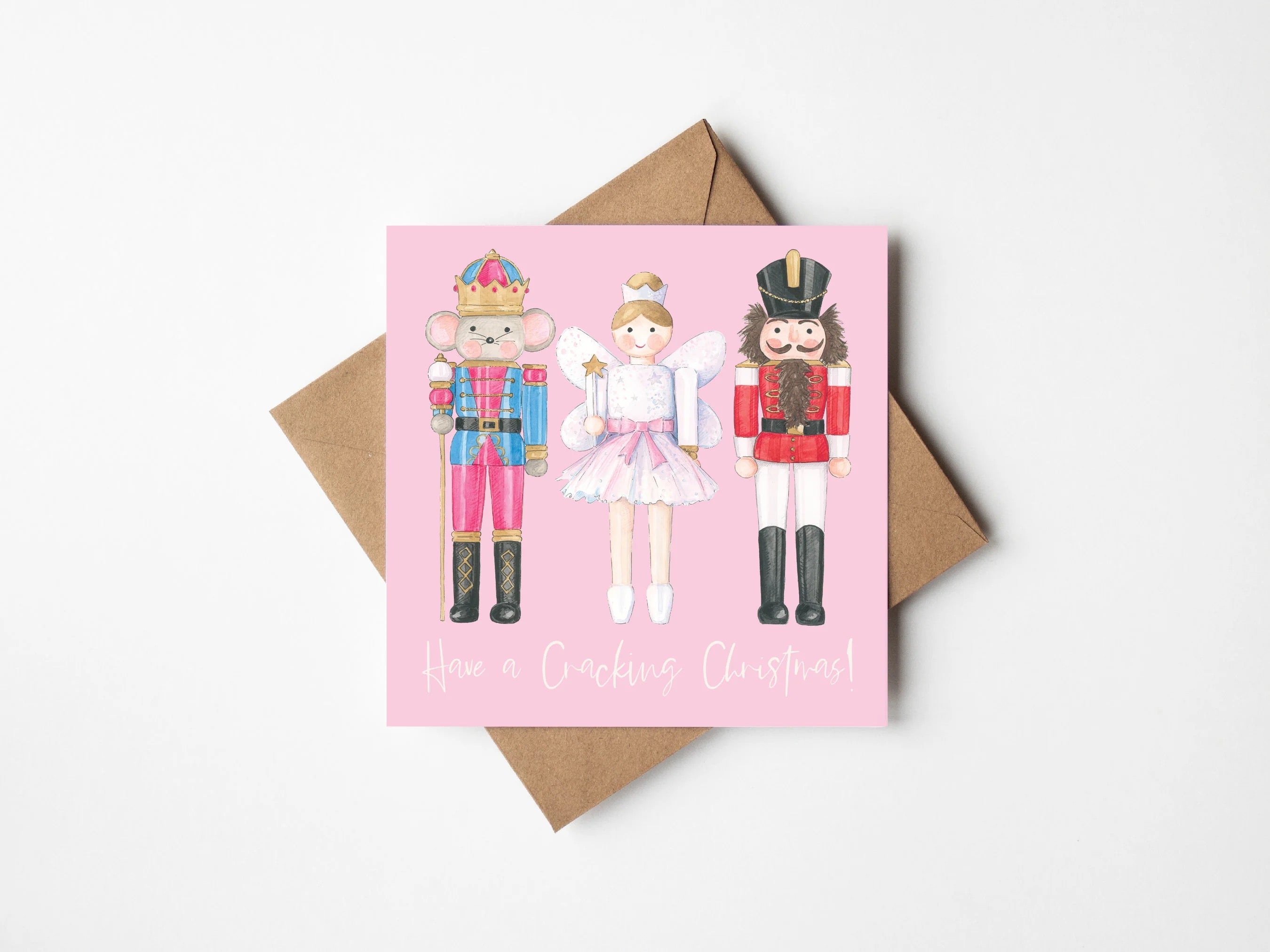 Cracking Christmas Card by Antonia Illustration_Just Makers