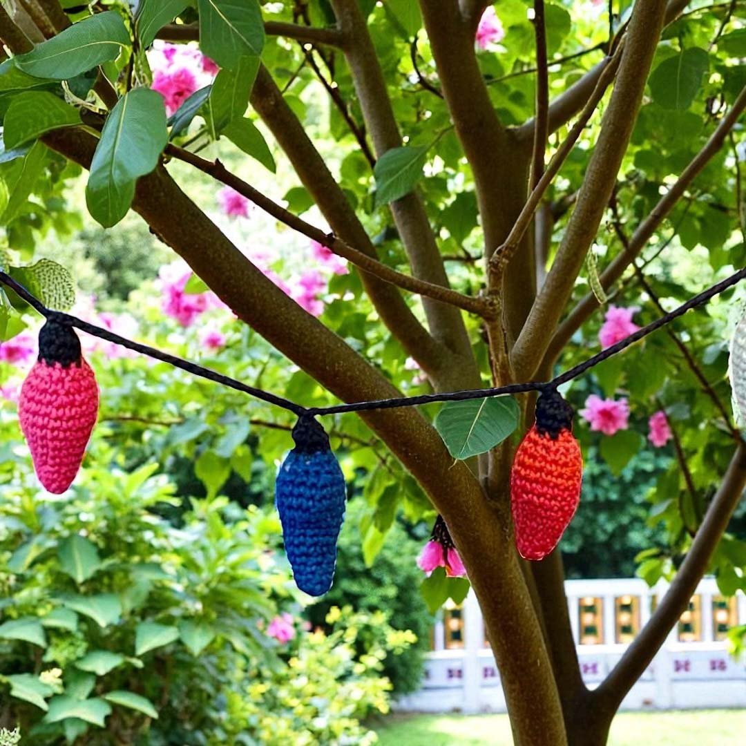 Crochet Garland - Hooked on Yarn - Just Makers Hooked on Yarn