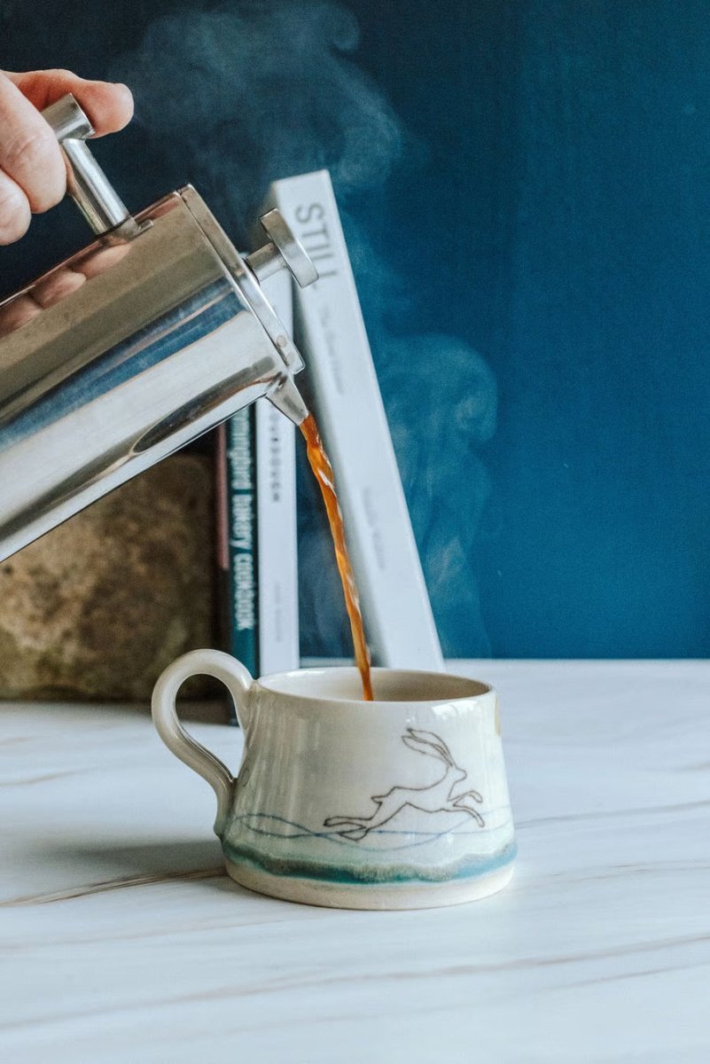 Cup - Hare - Lorna Gilbert - Just Makers Lorna Gilbert Ceramics