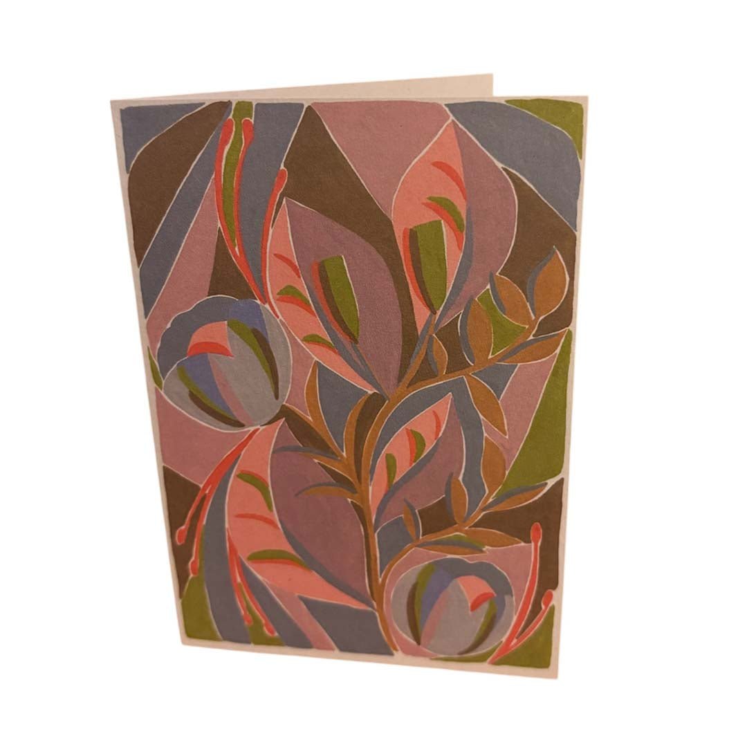 Deco Floral Greeting Card - Megan Carter - Just Makers Megan Carter