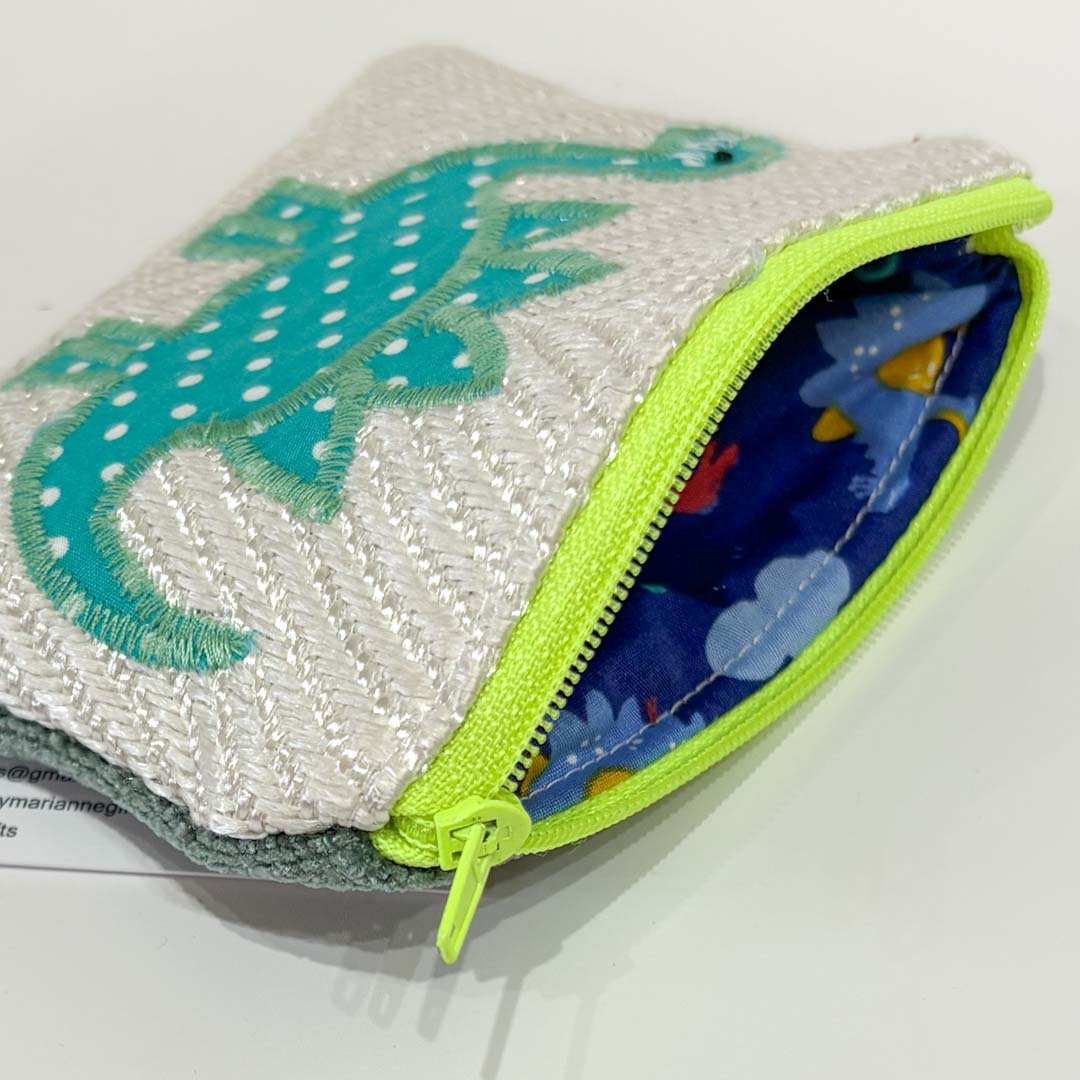 Dinosaur Purse Made by Marianne - Just Makers Made by Marianne