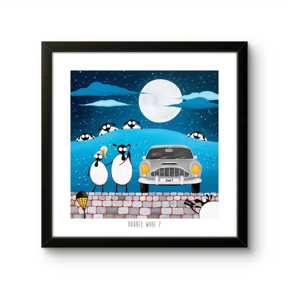 Double Wool 7 10" Print - Mervyn Tay Art - Just Makers Mervyn Tay Art