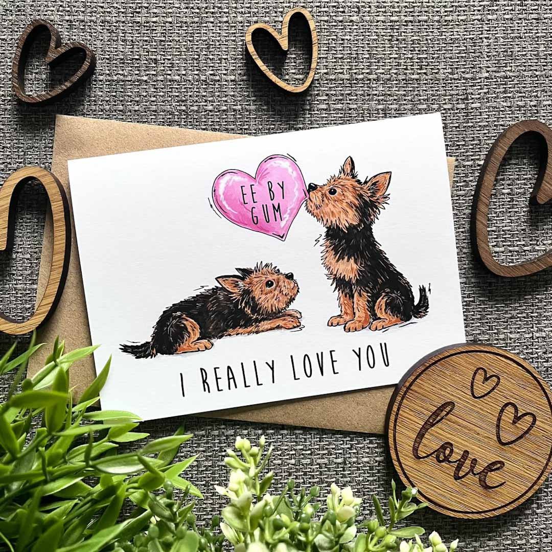 EE By Gum I Love You Card - HD Designs - Just Makers HD Designs