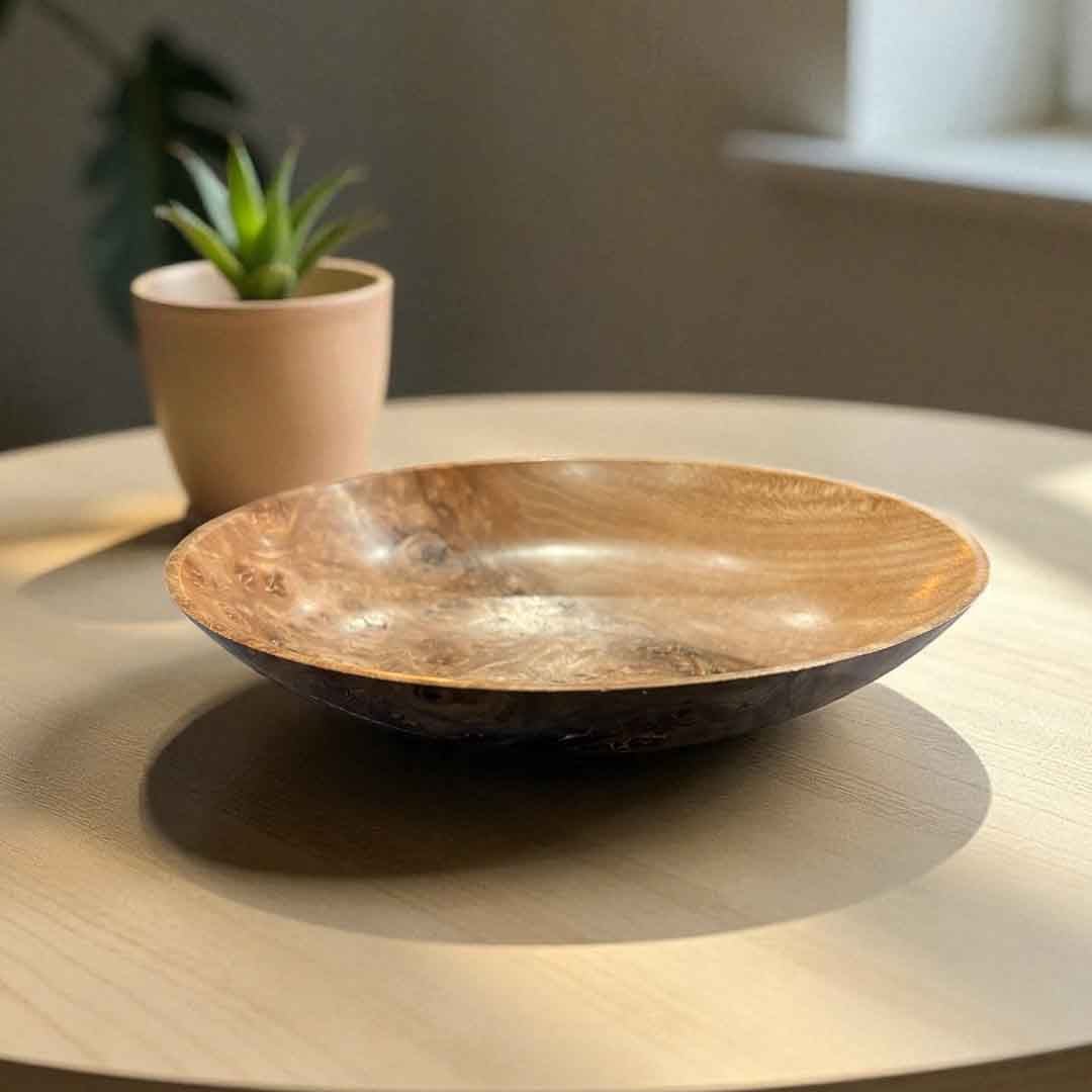 Elm Burr Bowl - Mike Bentley - Just Makers Mike Bentley