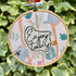 Enjoy Today Embroidery Hoop by Chloe Reanne Embroidery_Just Makers