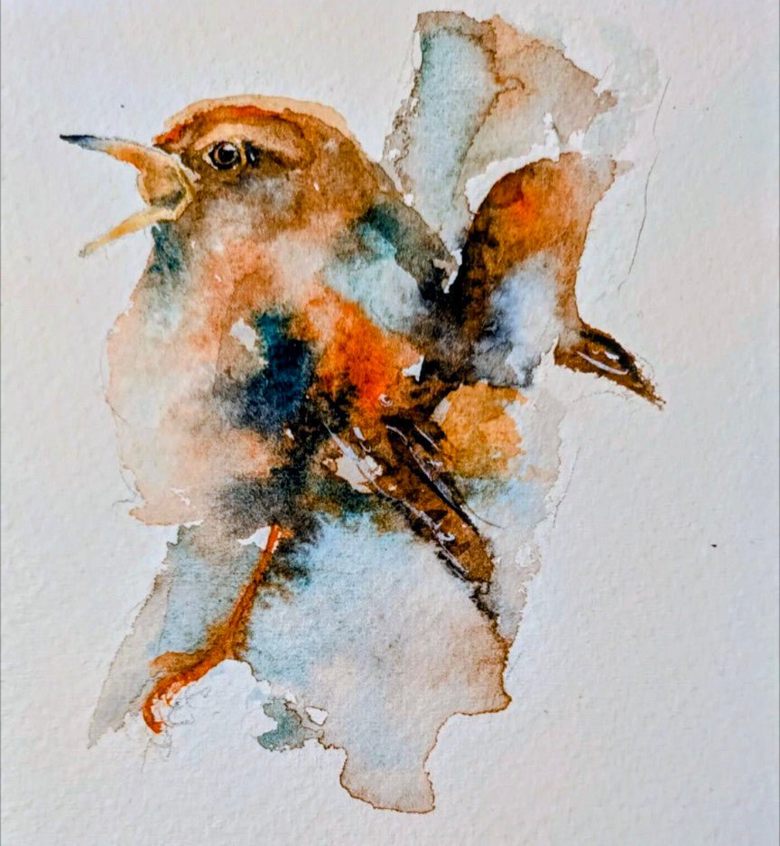 Expressive Birds in Watercolour Workshop with Tim Gomersall - Just Makers Workshop