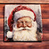 Father Christmas Coaster Slate - Sarah Tustin_Just Makers