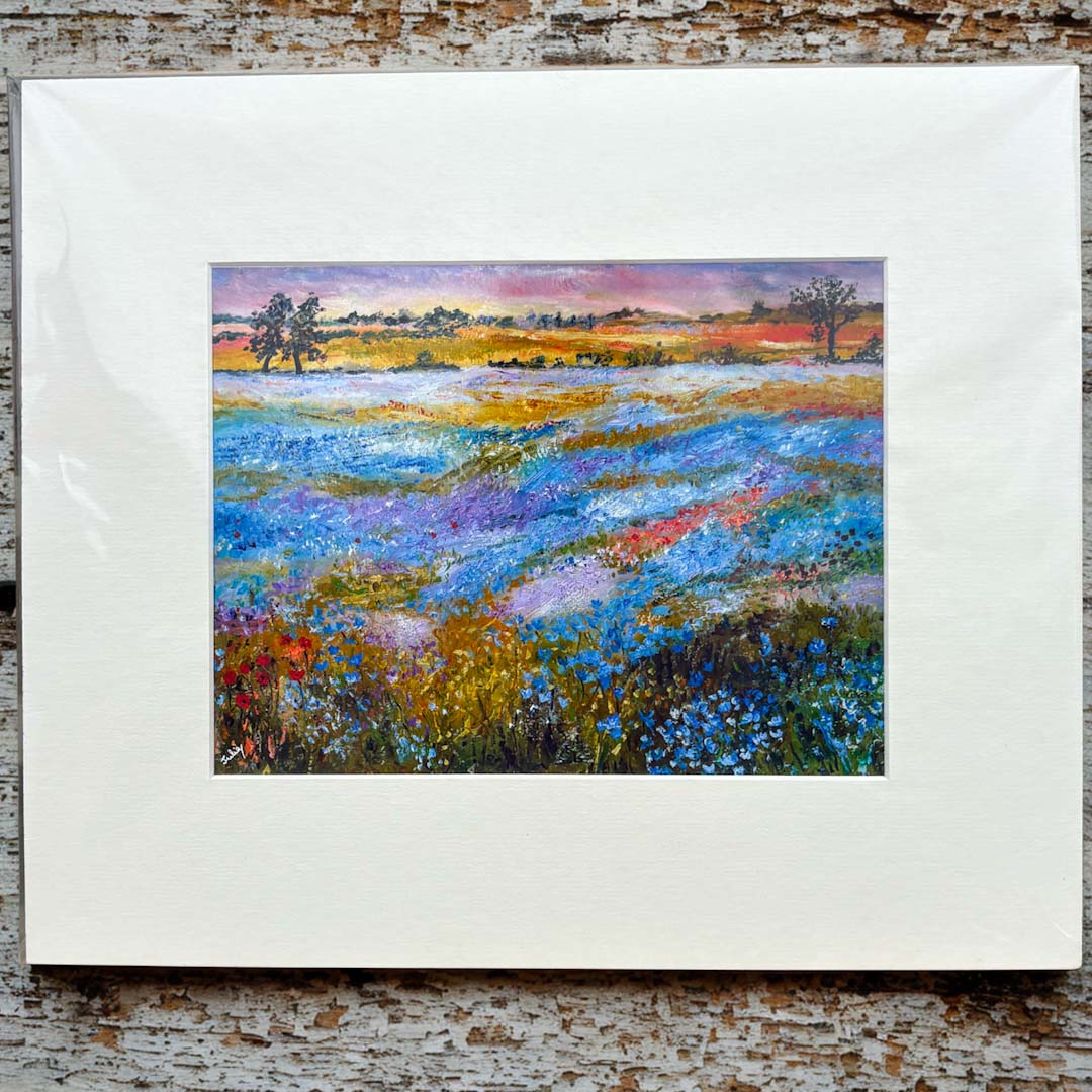 Fields of Blue Print - Julia Wardingley_Just Makers