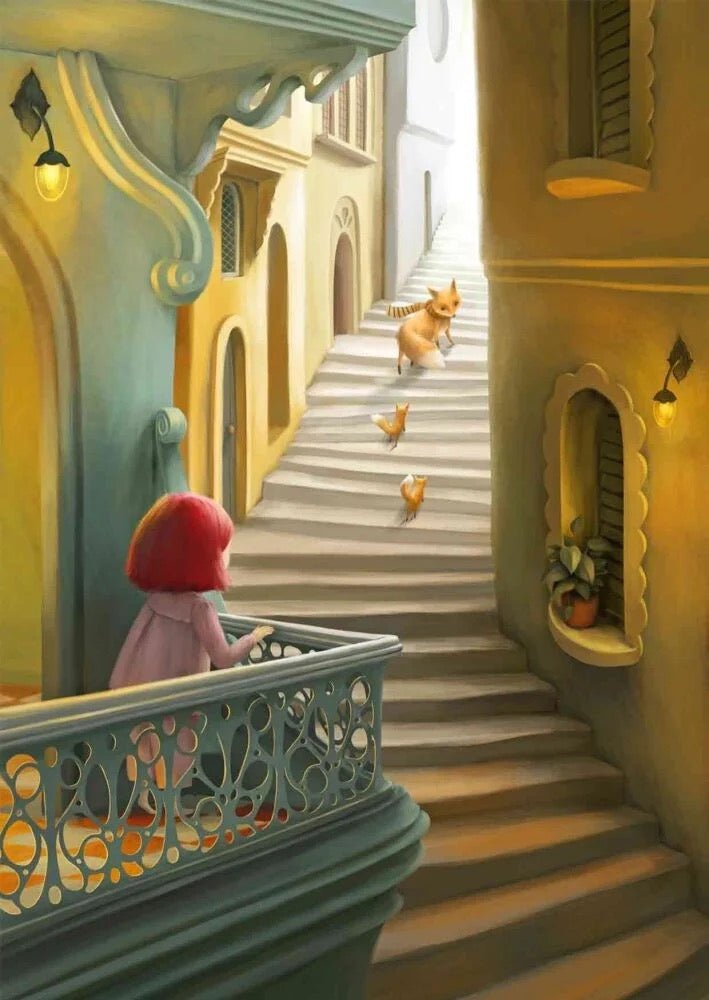 Follow Me Greeting Card Demelsa Haughton - Just Makers Demelsa Haughton Illustration