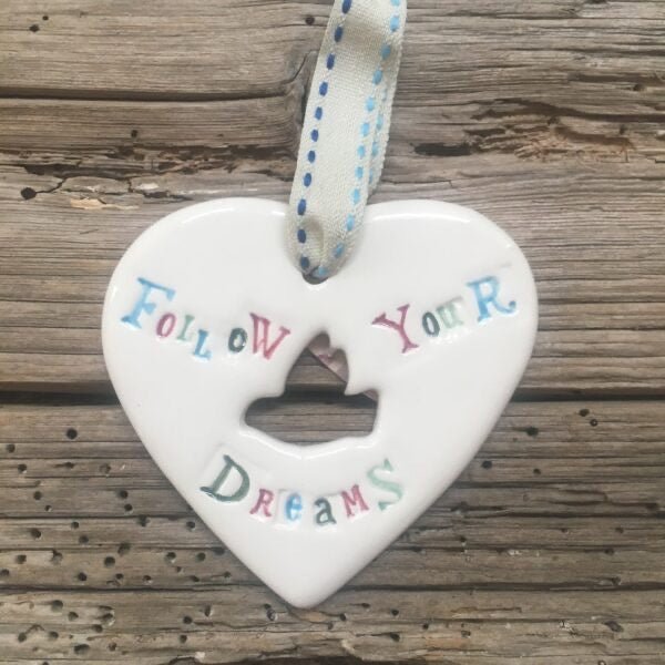 Follow Your Dreams Heart - Jamali Annay Designs - Just Makers Jamali Annay Designs