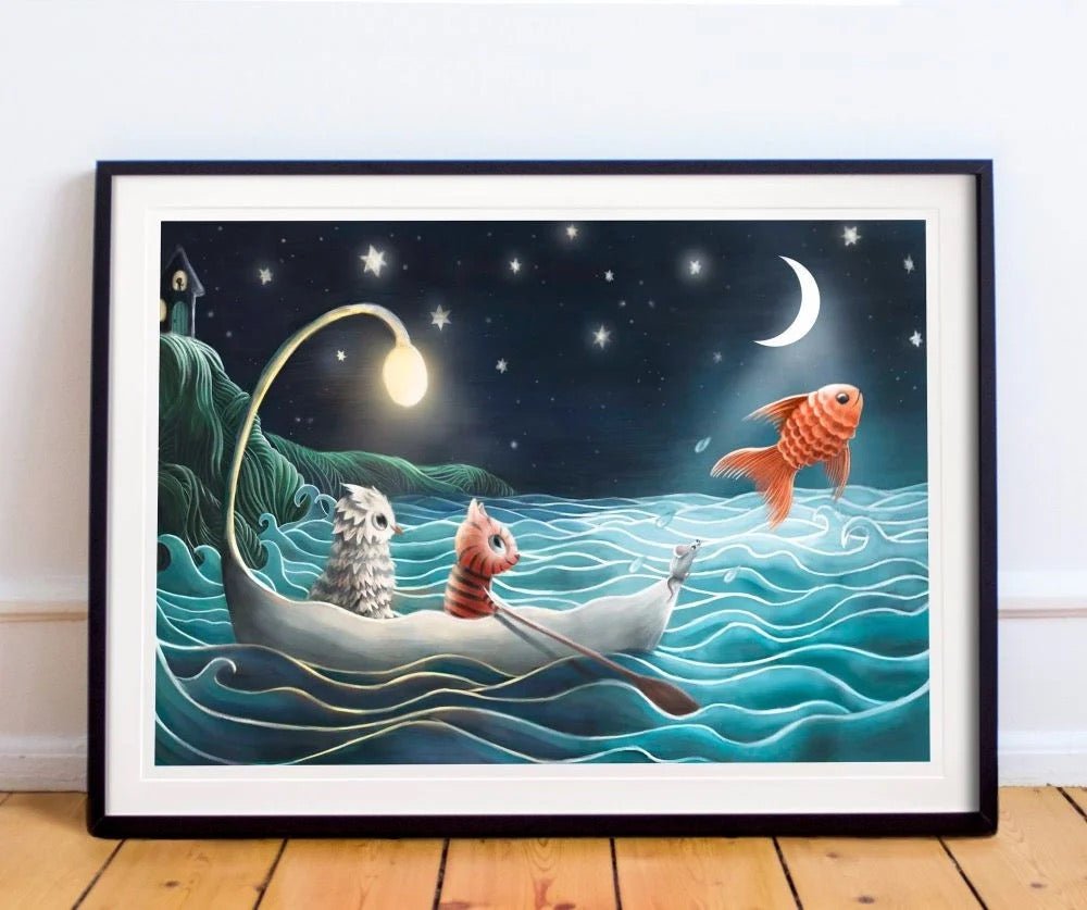 Follow the Leader Demelsa Haughton Print - Just Makers Demelsa Haughton Illustration