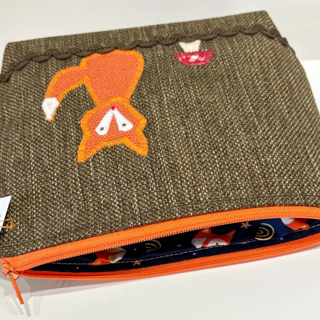 Fox Make Up Bag Made by Marianne - Just Makers Made by Marianne