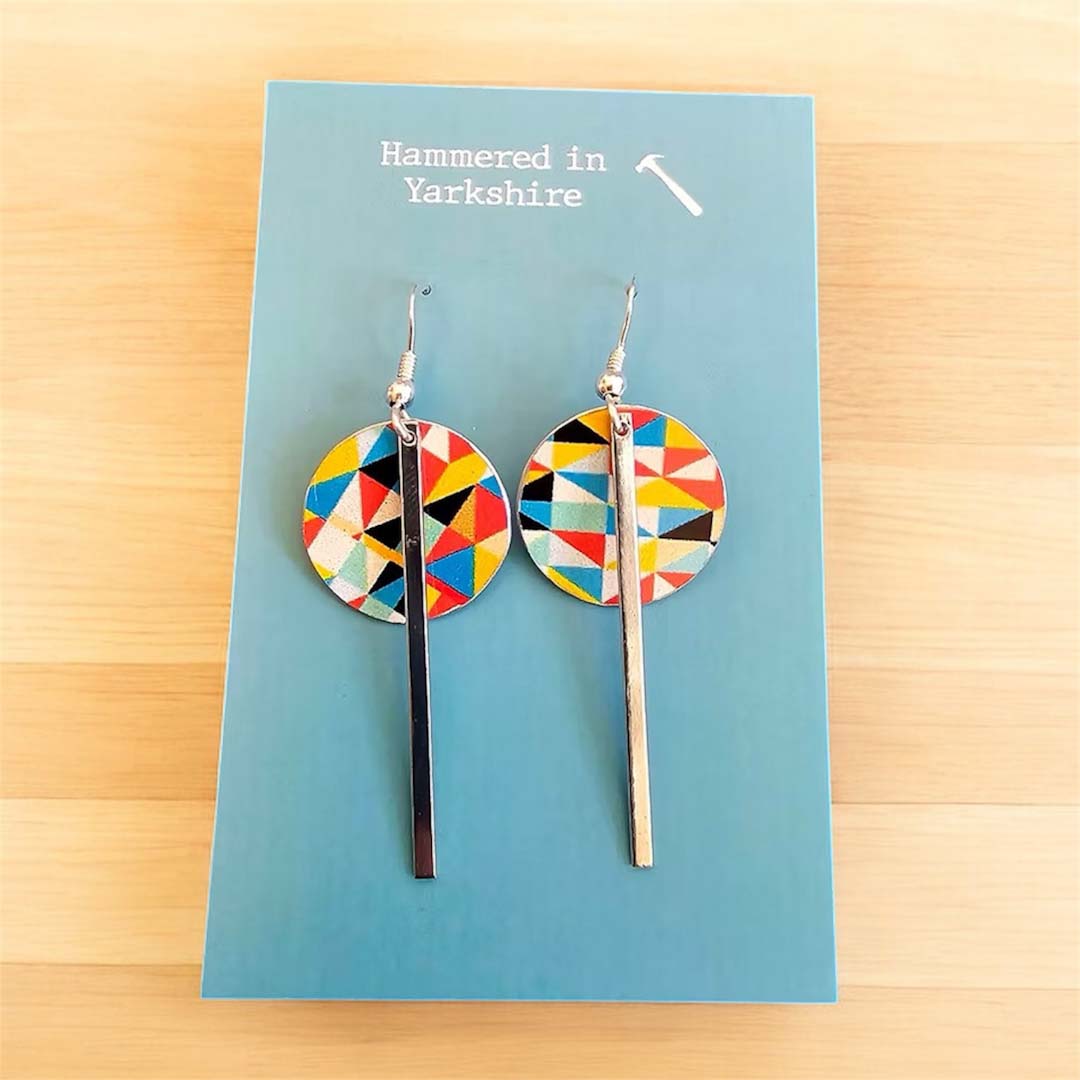 Fusion Clocks Earrings - Nancy Jones_Just Makers