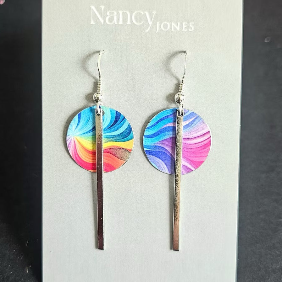 Fusion Firework Earrings - Nancy Jones_Just Makers