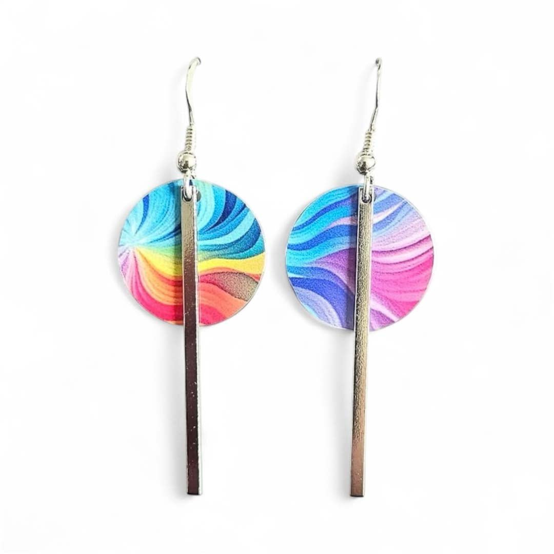 Fusion Firework Earrings - Nancy Jones - Just Makers Nancy Jones Jewellery