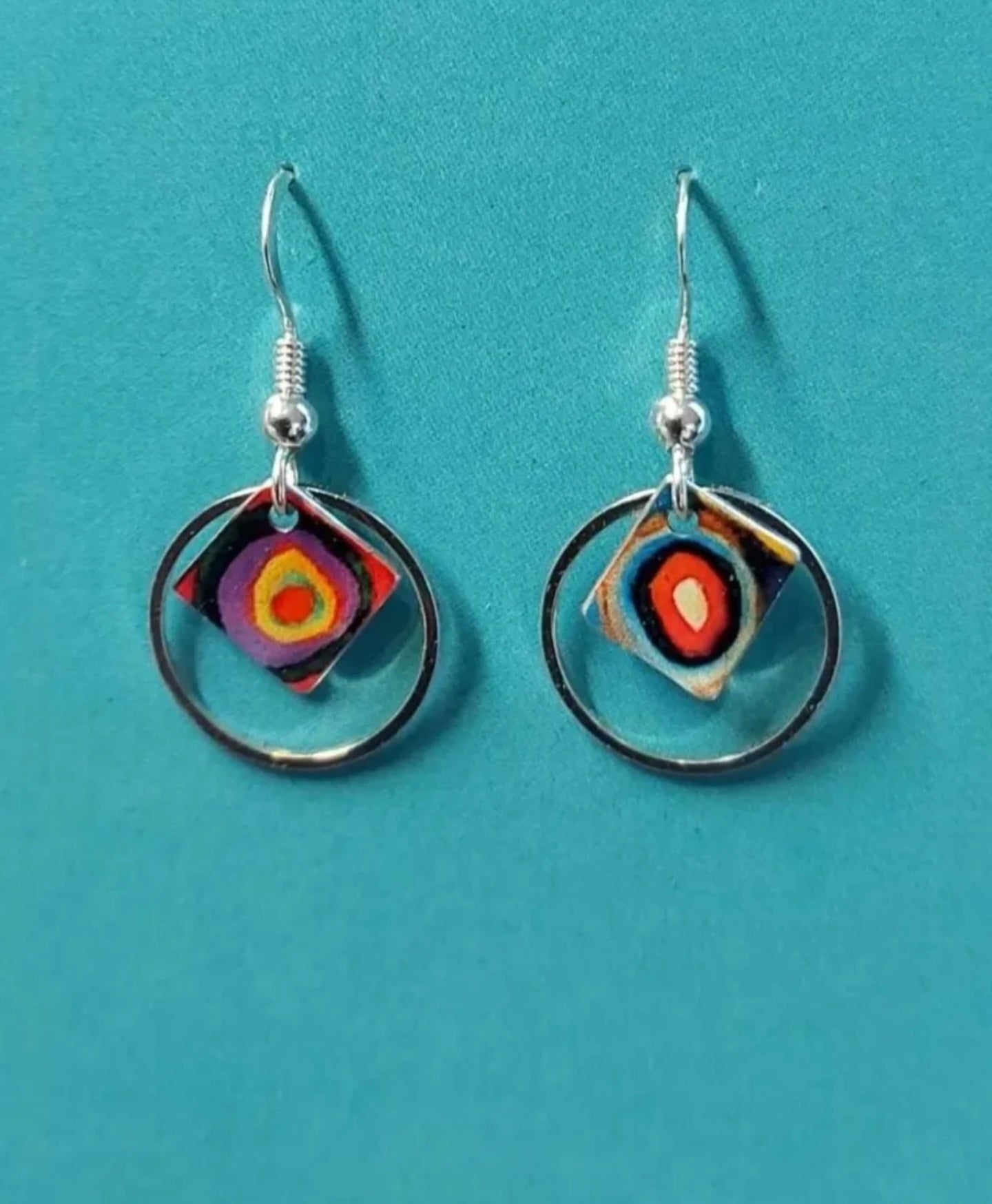 Fusion Traffic Lights Earrings - Nancy Jones_Just Makers