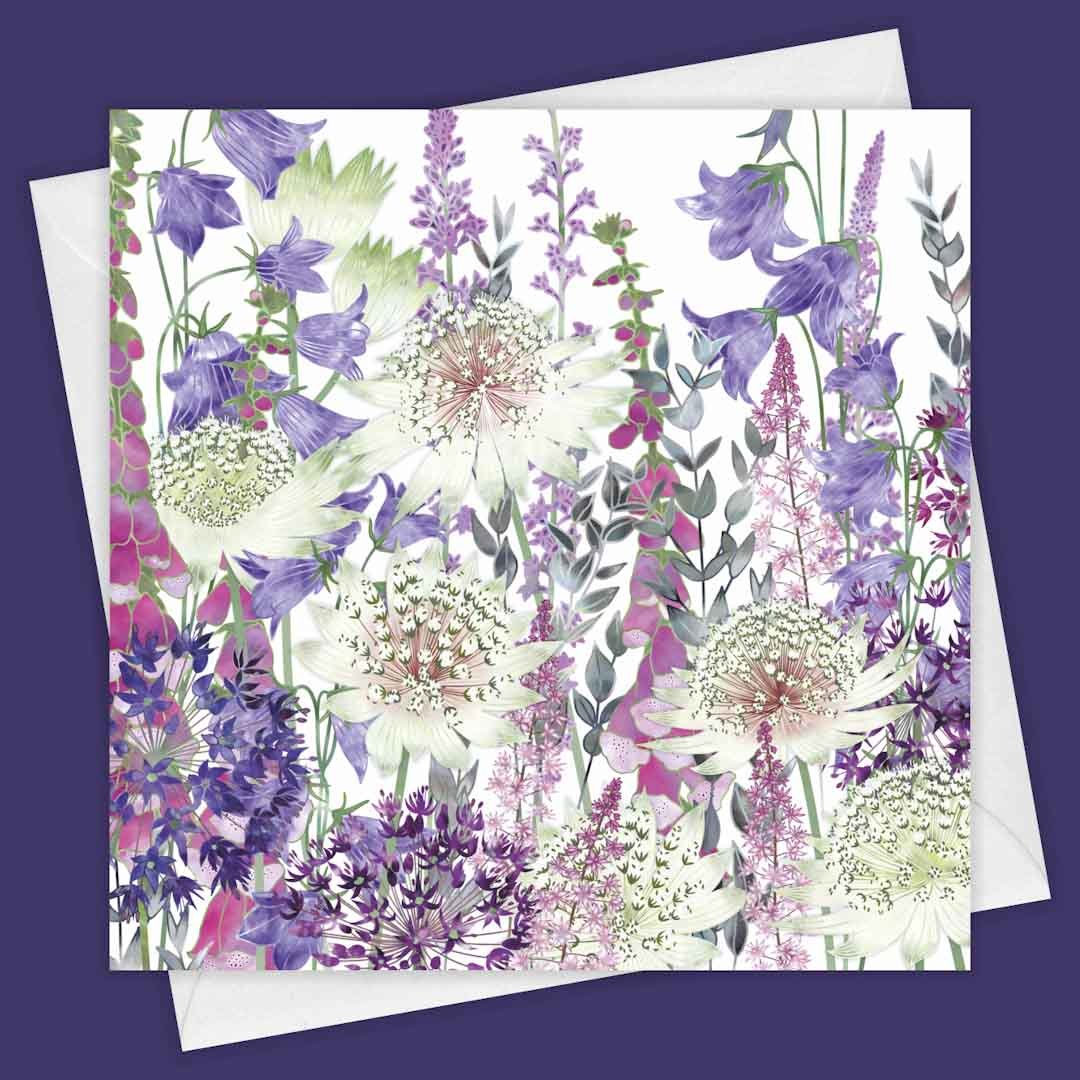 Garden of Wonder Greeting Card - Fiona Calder - Just Makers Fiona Calder Designs