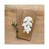 Ginkgo Leaf Motif Papercut Card - Natty Deco_Just Makers