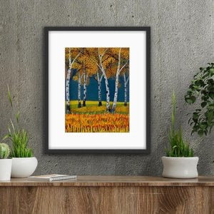 Glass Forest Giclee Print Unframed - Sarah Jane Nicholls_Just Makers