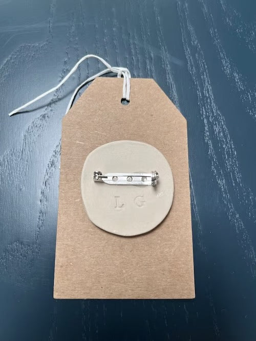 Golden Swift Brooch Back - Lorna Gilbert_Just Makers